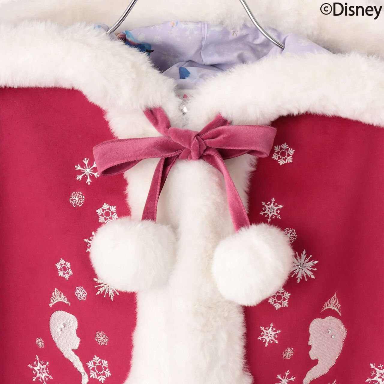 [Frozen] Anna/Nerikiri Poncho,Deep red, large image number 4