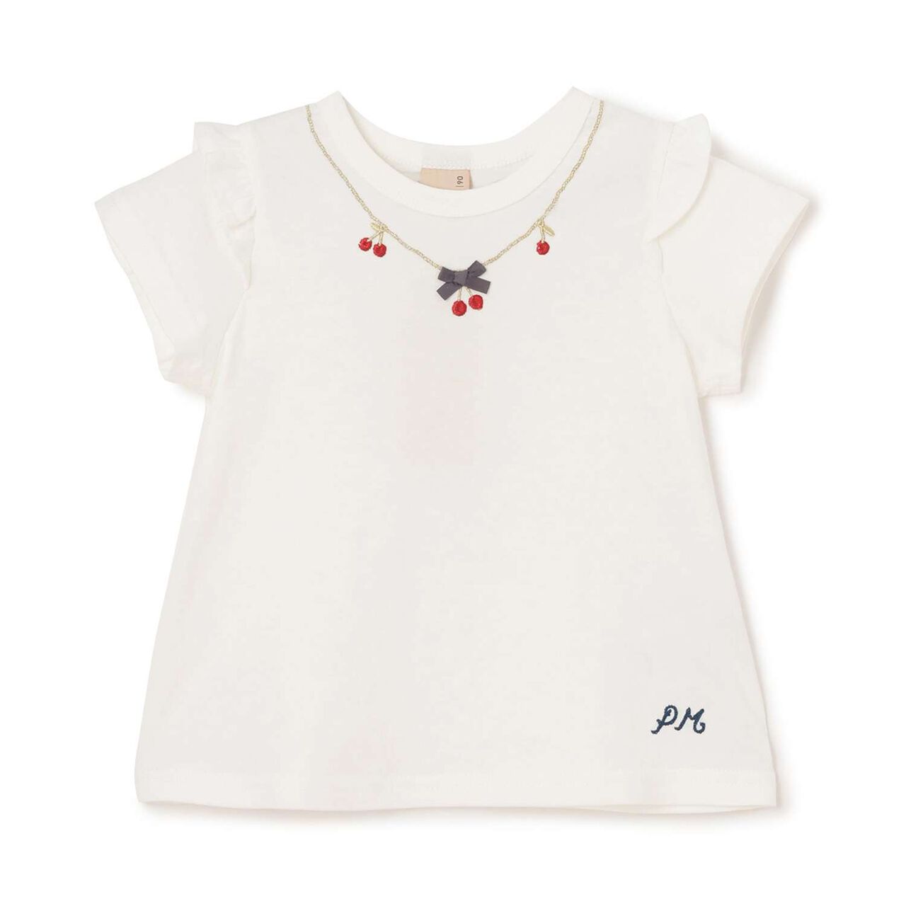 Affordable Girls Short Sleeve T-Shirt,Off white, large image number 8