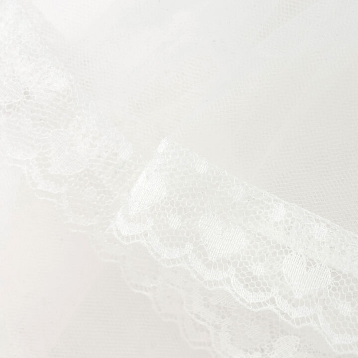 Tulle Frill Belt,Off white, medium image number 4