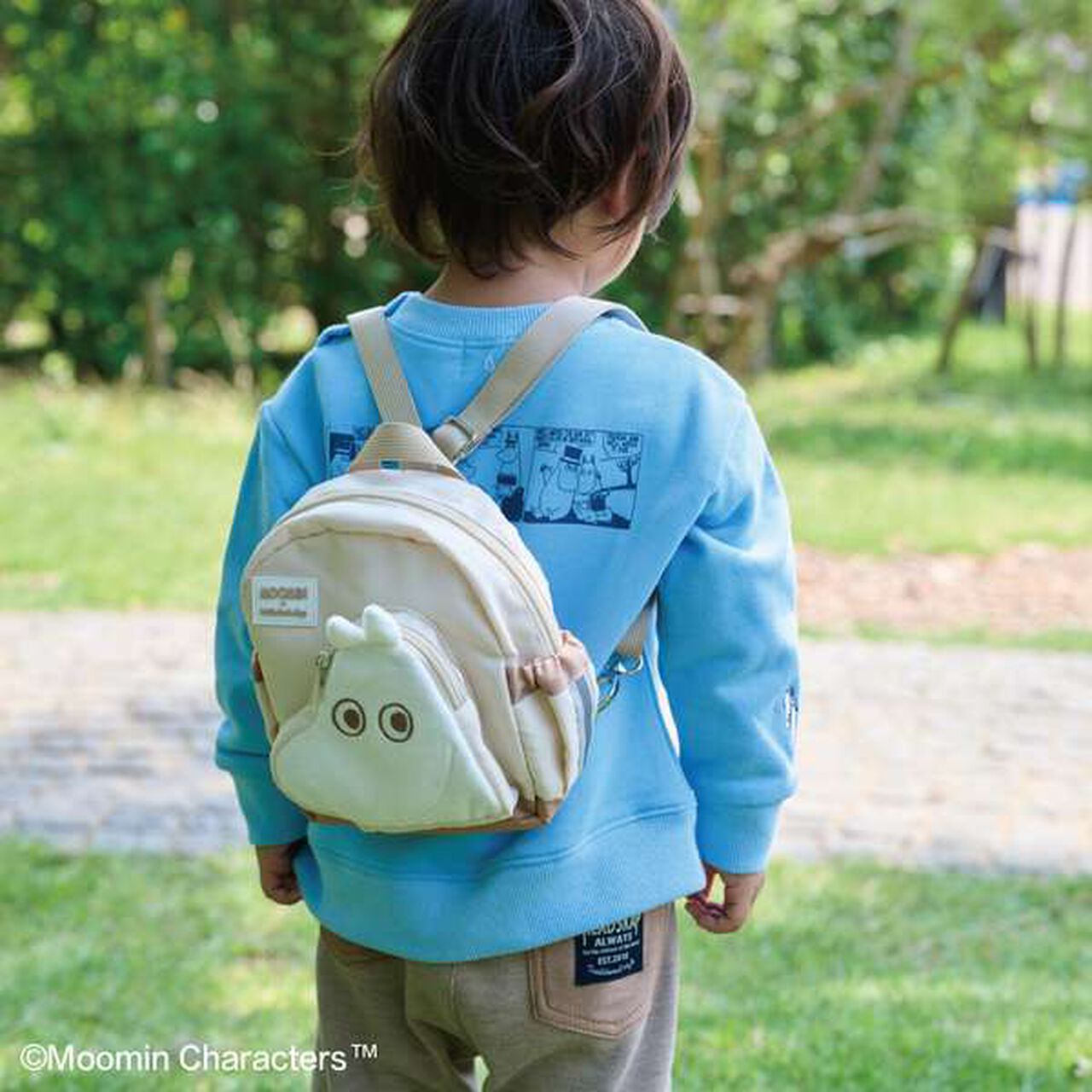 [MOOMIN] Mini Backpack Shoulder Bag,Pearl white, large image number 11