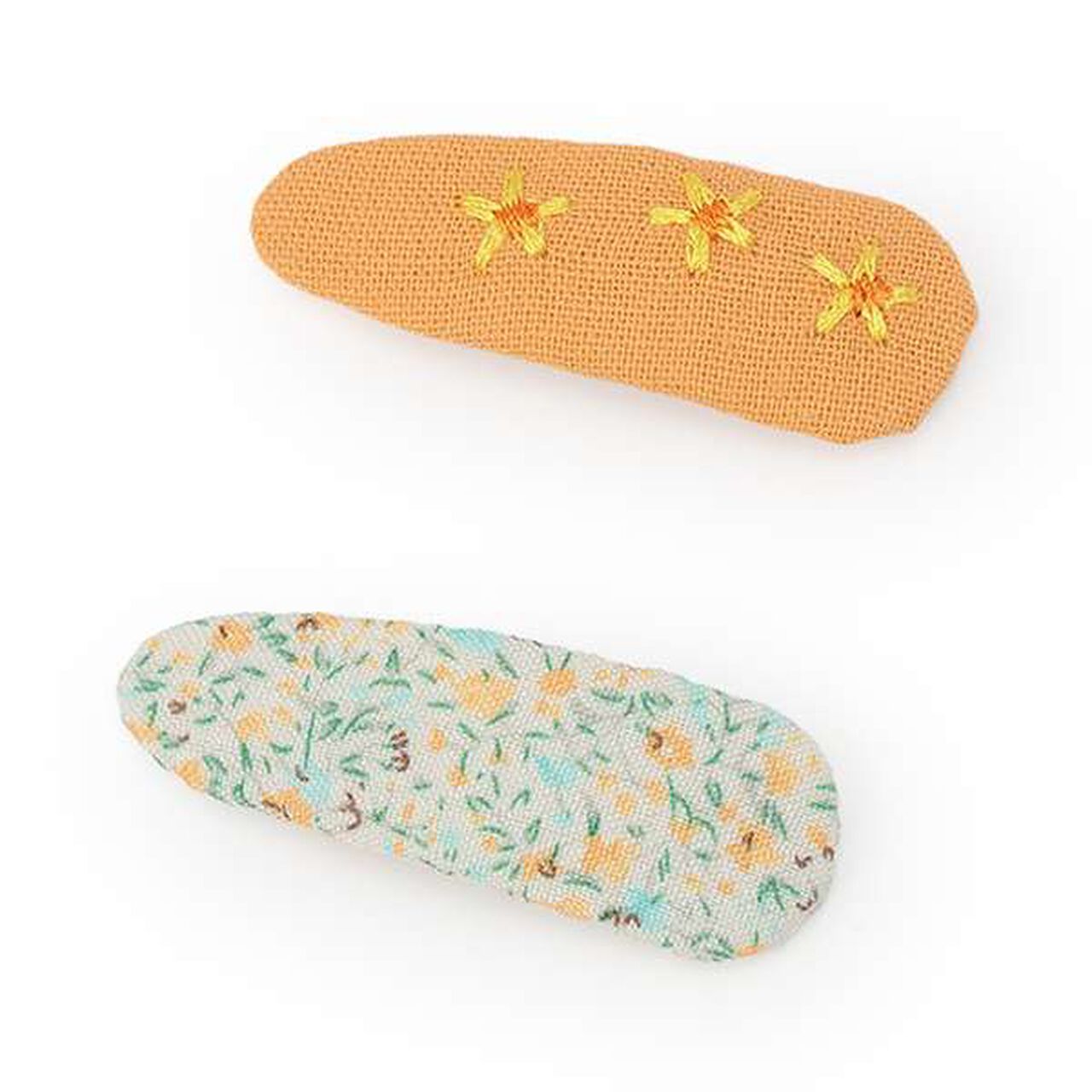 Embroidered Hairpin [L],Orange, large image number 0