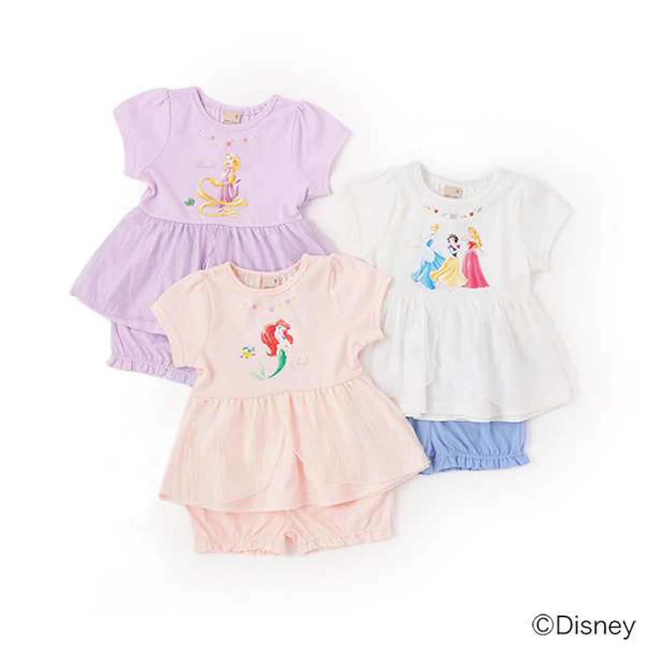 [Disney] Peplum Pajamas,Light blue, large image number 24