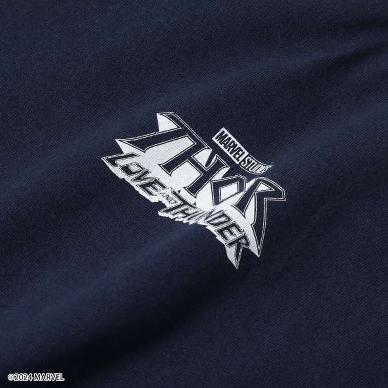 [Adult Size Available] [MARVEL] Thor / Back Print Big T-Shirt,White, large image number 4