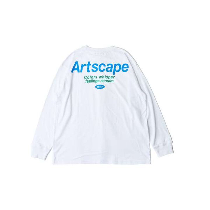 Pocket Logo Print Long-Sleeve T-Shirt,Light gray, medium image number 10