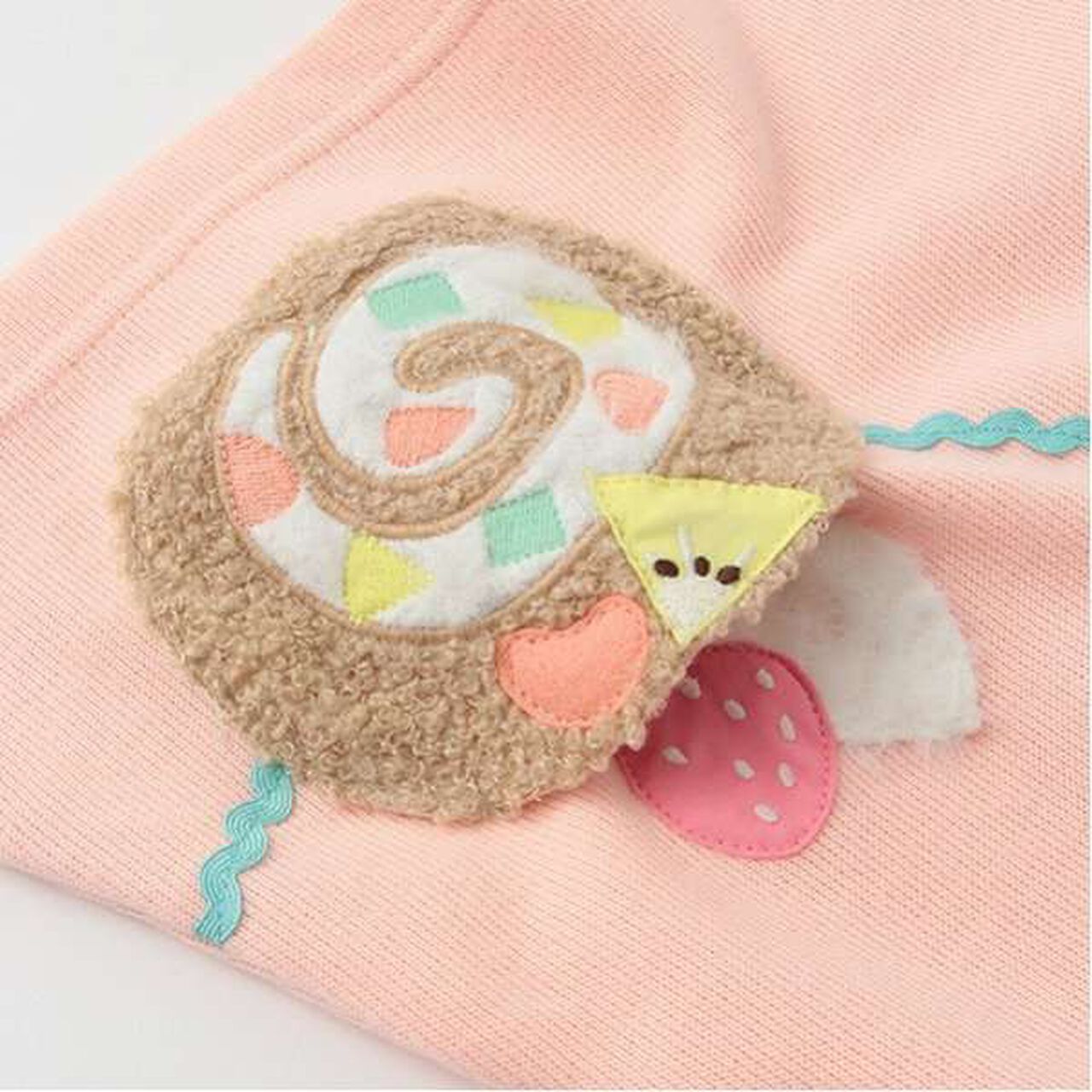 Roll Cake Small Shoulder Bag Sweatshirt,Lavender, large image number 9