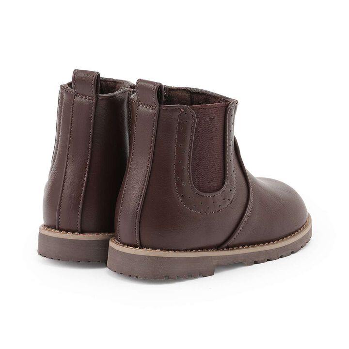 Side Gore Boots,Dark brown, medium image number 1