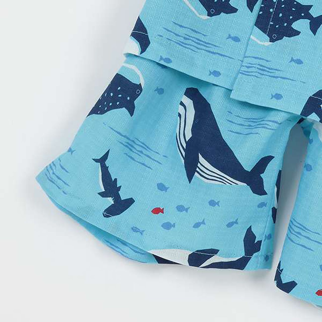 Ocean Pattern Jinbei,Off white, large image number 15