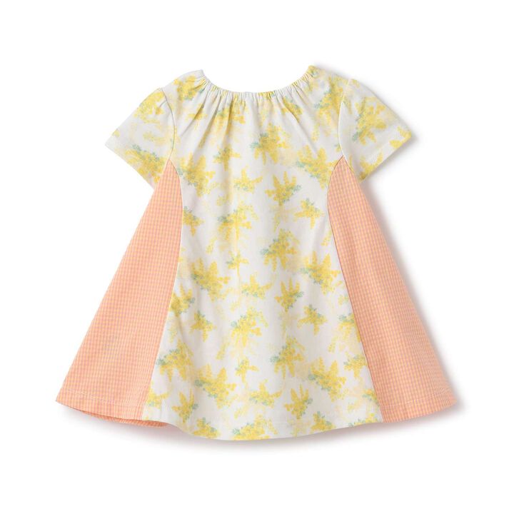 Mimosa Color-Block Tunic,Lemon yellow, medium image number 1