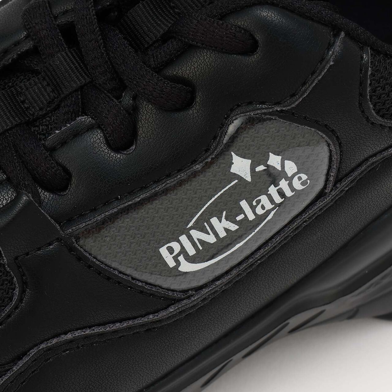 [Lightweight] Volume Sole Sneakers,Black, large image number 3