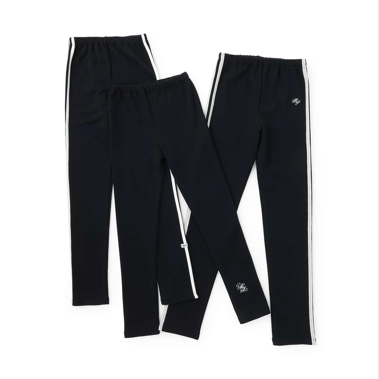 Warm Wool Lined Leggings (Assorted Design),White, large image number 7