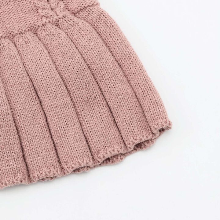 Knit Pleated Skirt,Ivory, medium image number 7