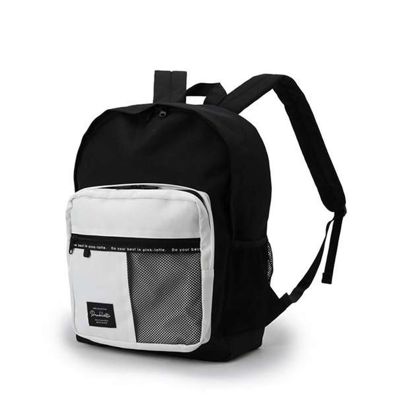 [Approx. 23L] Bi-Color Mesh Backpack,White, large image number 7
