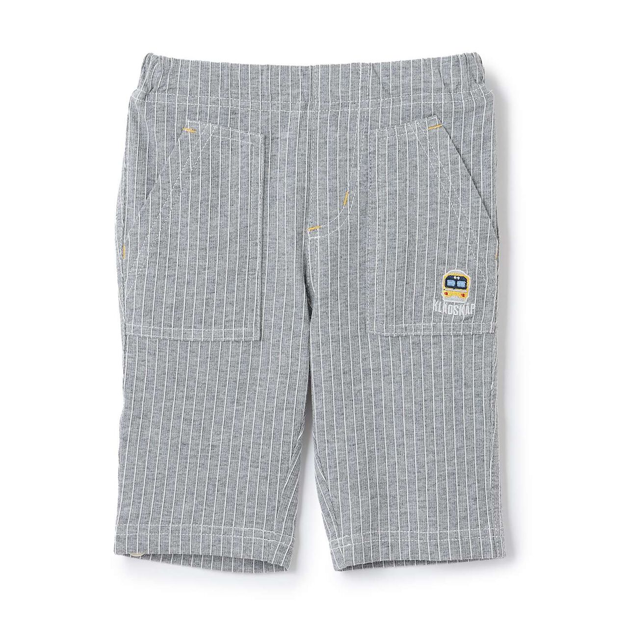 Train Stripe 6/10 Length Pants,Sax blue, large image number 11