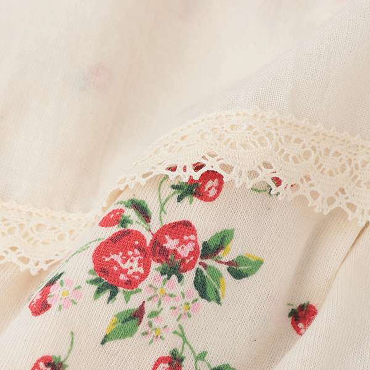 Wild Strawberry Baby Suit,Pearl white, large image number 8