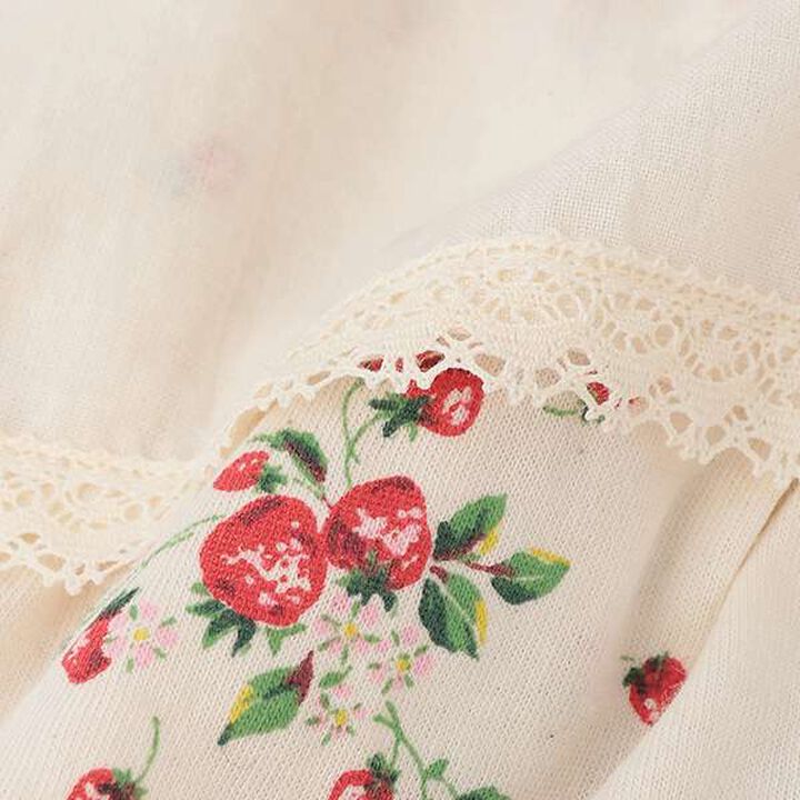 Wild Strawberry Baby Suit,Pearl white, medium image number 8
