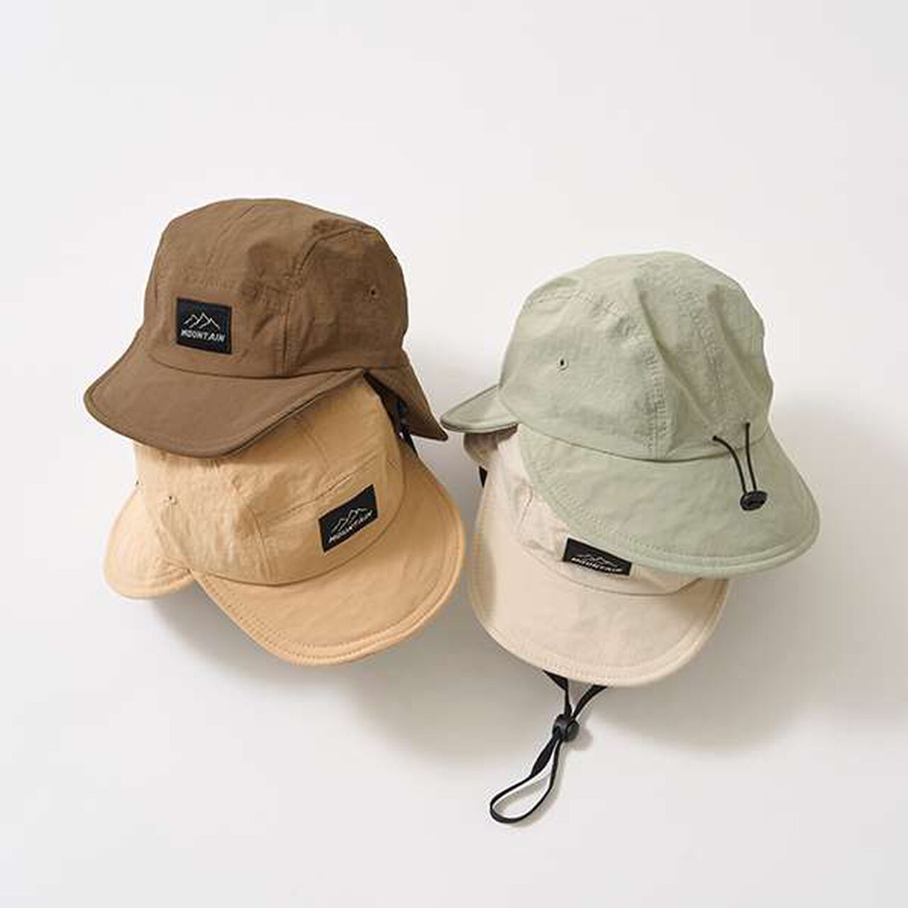 Cap with Sunshade,Beige, large image number 1