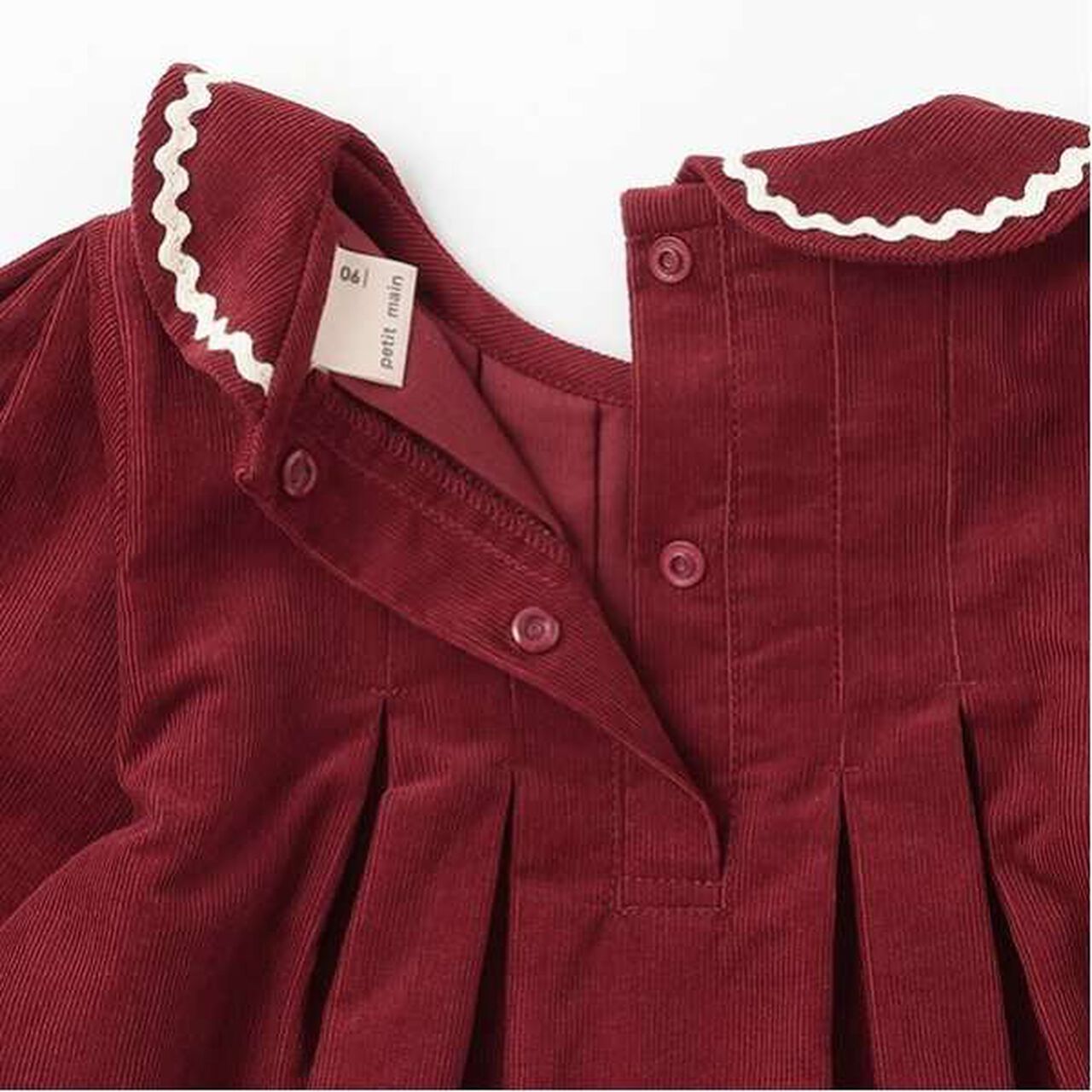 [Link] Charcoal Blouse,Ivory, large image number 4