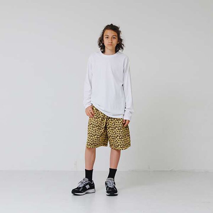 [Set Up Compatible] Typewriter Wide Half Pants,Multi color, medium image number 16