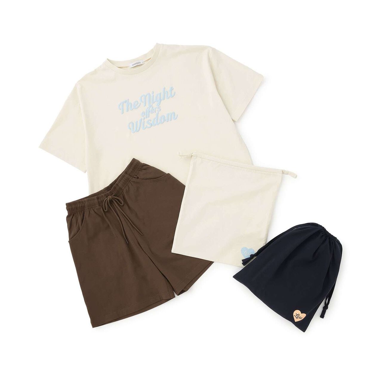 [100% Cotton] Comfortable Loungewear,Light khaki, large image number 5