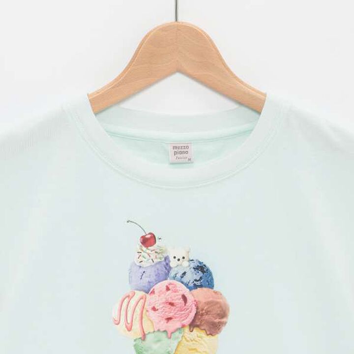 [GOOD PRICE] Greedy Ice Cream T-Shirt,Light pink, medium image number 11