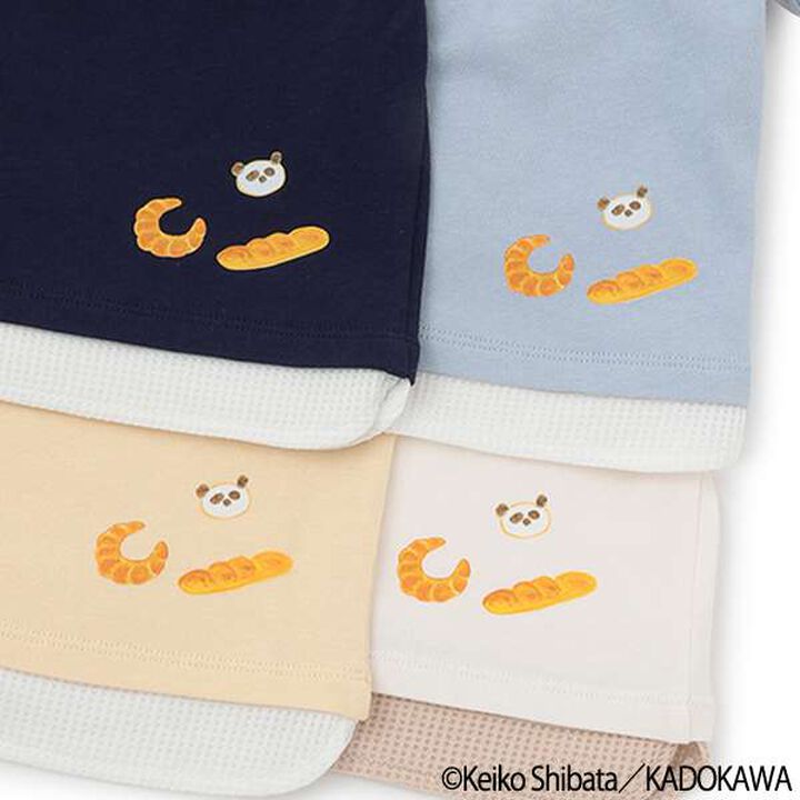 [Bread Thief] Appliqu&eacute; Long-Sleeve T-Shirt,Off white, medium image number 15