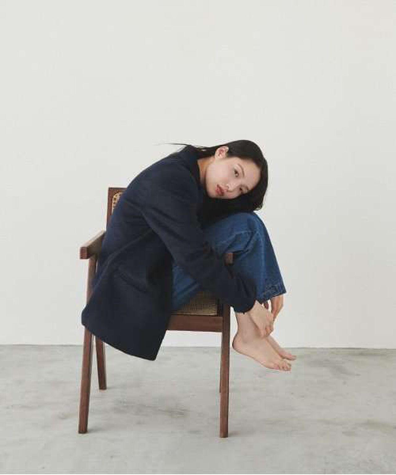 Shaggy Jacket,Navy, large image number 7