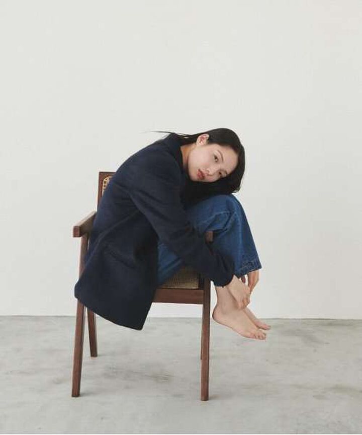 Shaggy Jacket,Navy, medium image number 7