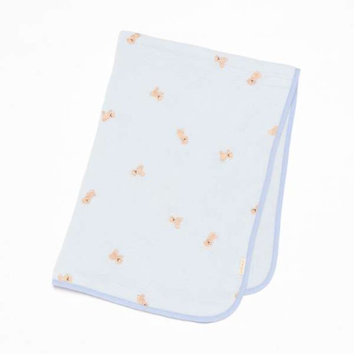 Gauze Blanket,Light blue, medium image number 0