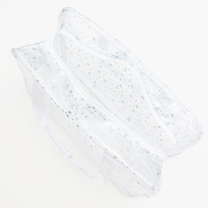 Shiny Vinyl Bag,Off white, medium image number 8