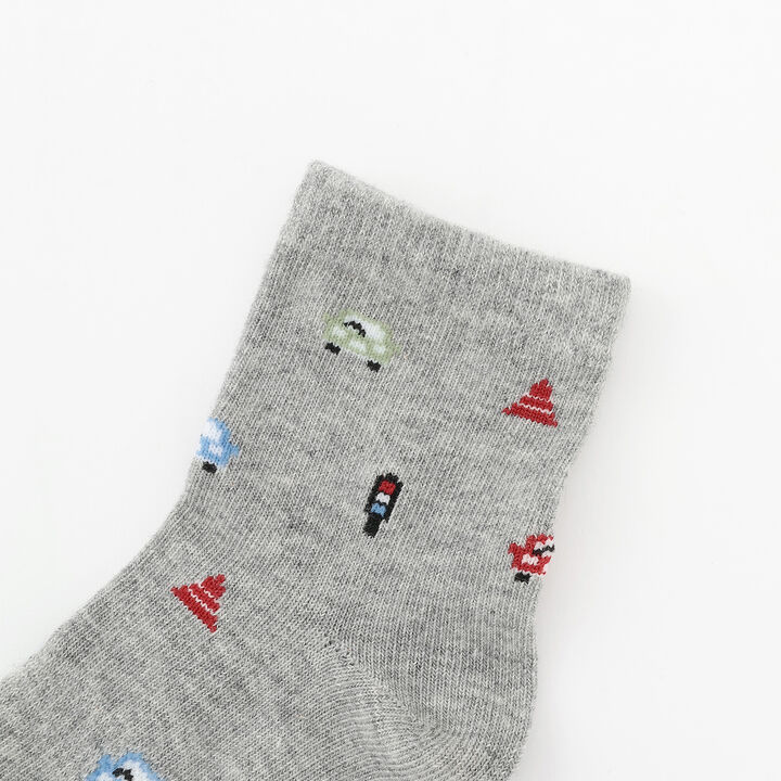 Assorted Crew Socks 2P,Beige, medium image number 1