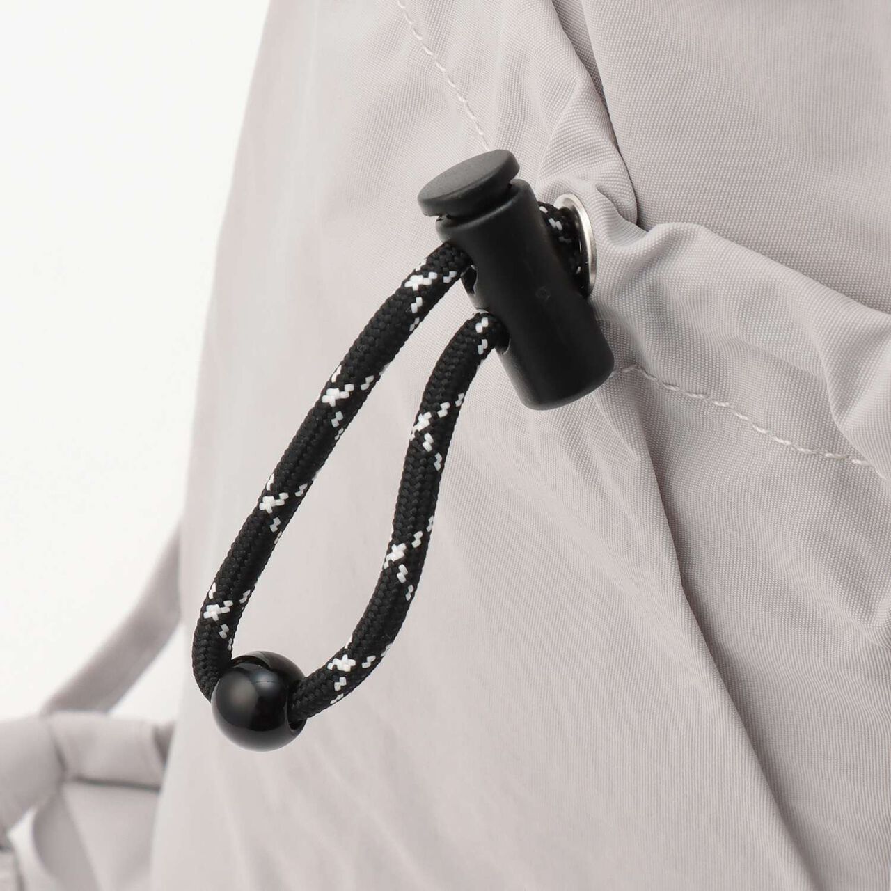 [LTXC] Water-Repellent Nylon Knapsack,Ivory, large image number 3