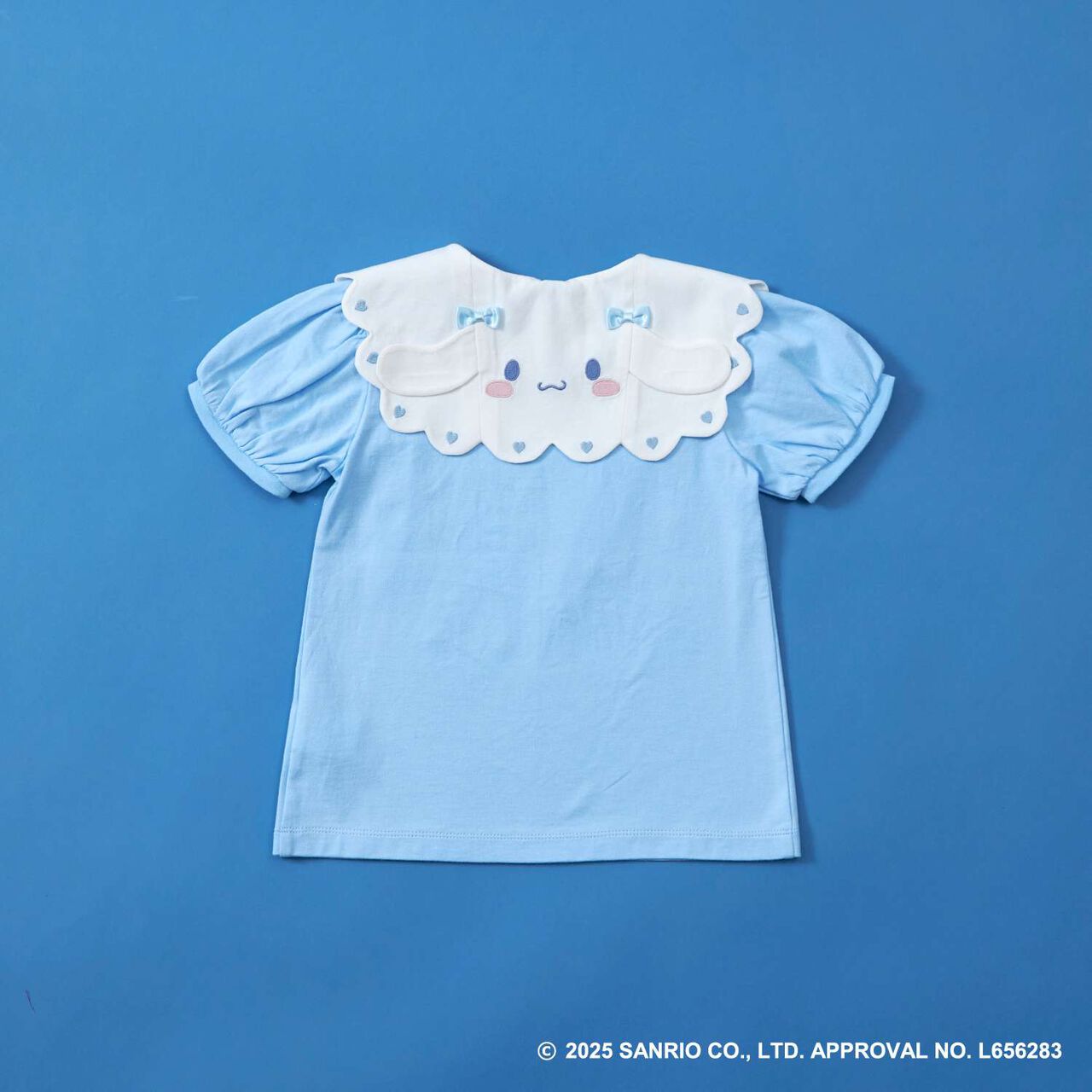 [Cinnamoroll Collaboration] Sailor Collar Short Sleeve T-Shirt,Pink, large image number 9