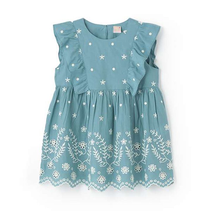 [Link] Overlay Lace Tunic,Turquoise, medium image number 0