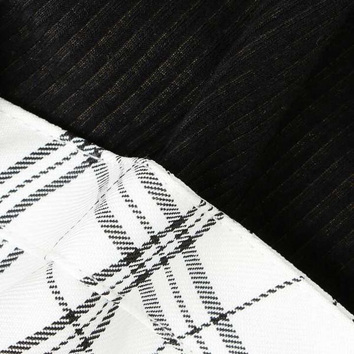 Layered Shirt One-Piece Dress,Off white, medium image number 6