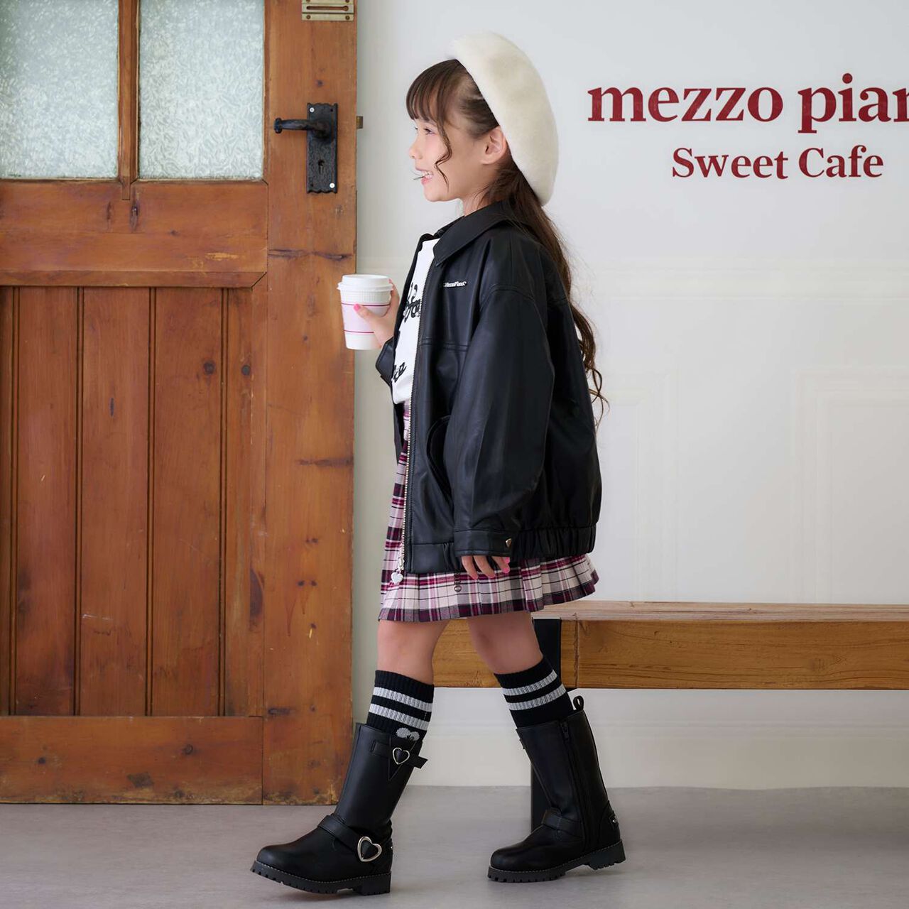 Oversized Faux Leather Bomber Jacket,Pink, large image number 10