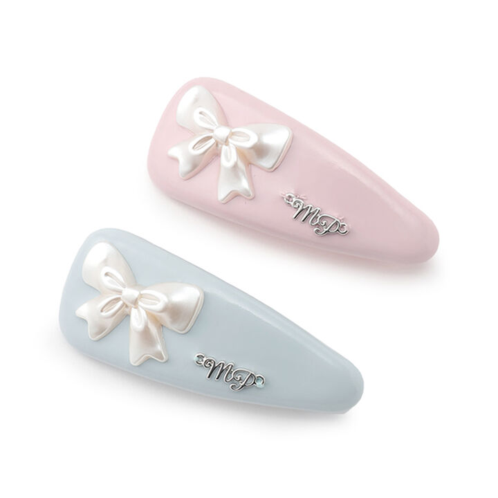 Ribbon-Accented Big Clip,Light blue, medium image number 9