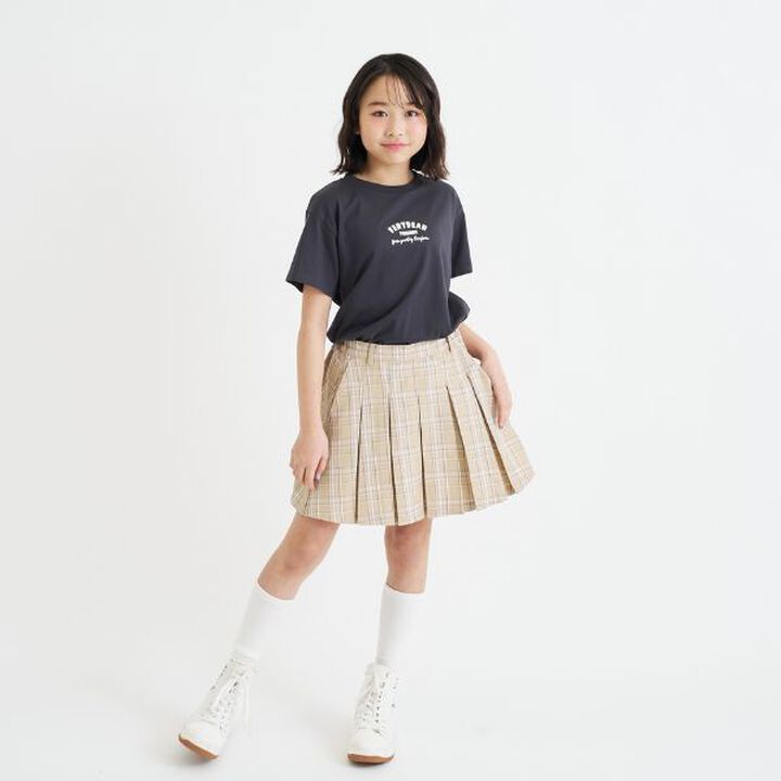 Daily Price Gradient Bear Short-Sleeve Tunic T-Shirt,Charcoal gray, medium image number 12