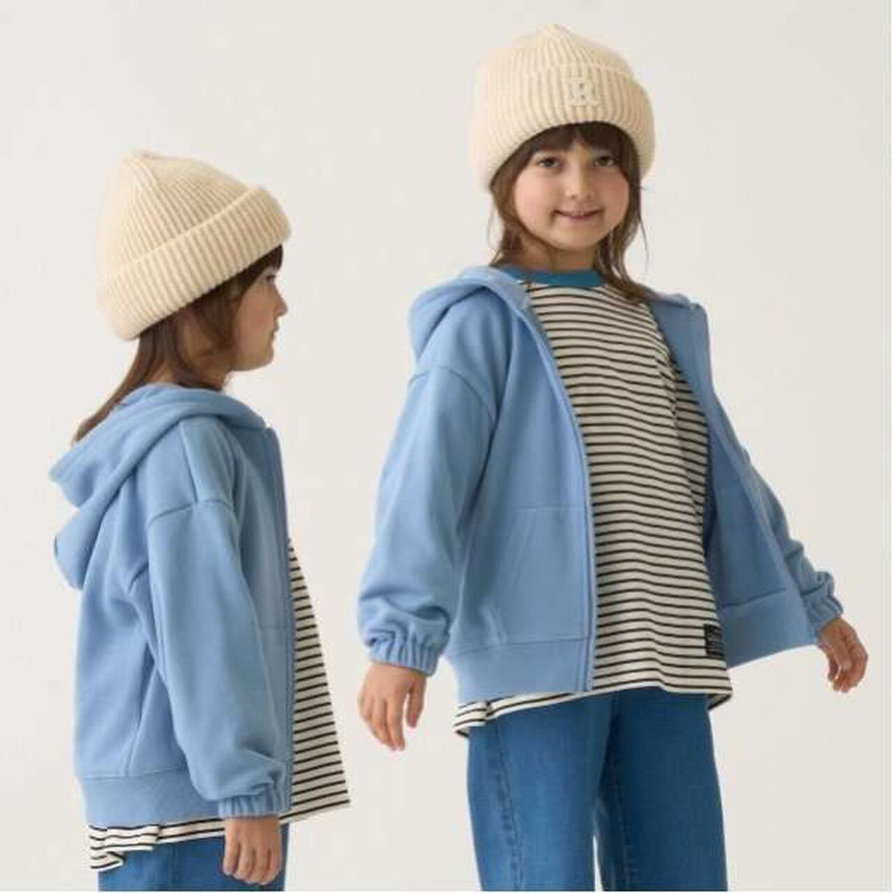 Versatile Drop Simple Zip Hoodie,Charcoal gray, large image number 23