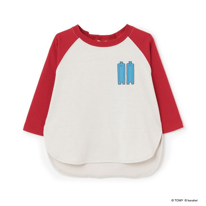 Gather! Plarails - Rails Jokers / One-Point Raglan T-Shirt,Navy, medium image number 2