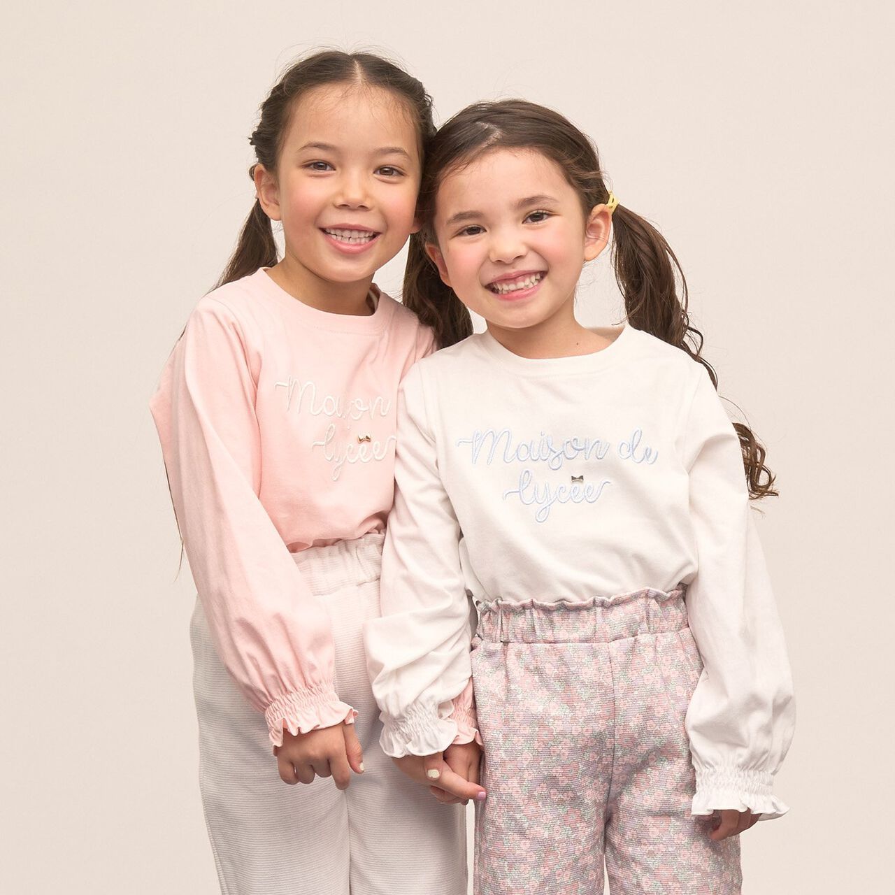 [Quick-Dry UV Non-Crumbling] Muteki T Logo Embroidery Shirred Sleeve Top,Yellow green, large image number 31