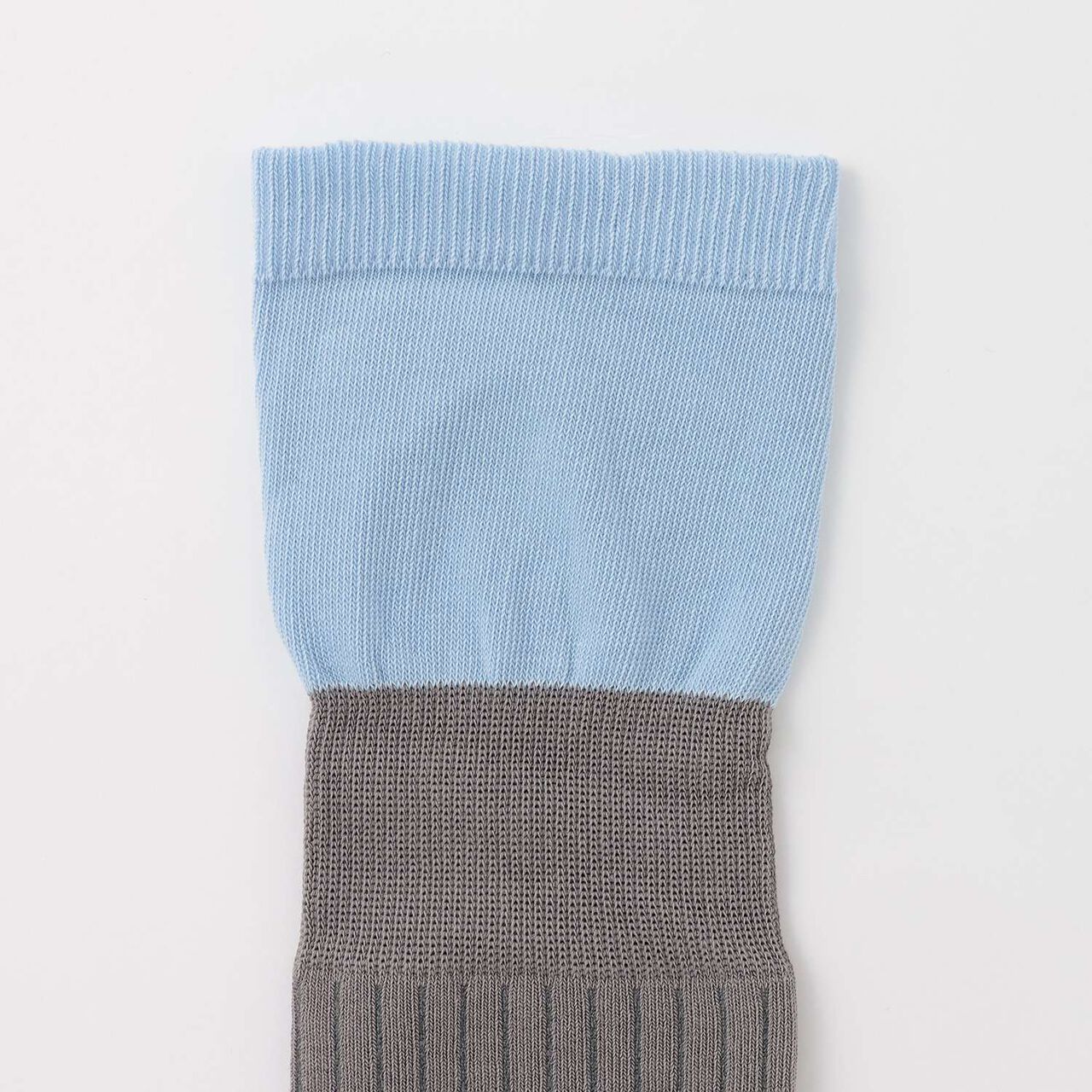 Layered-Style Knee-High Socks,White, large image number 1