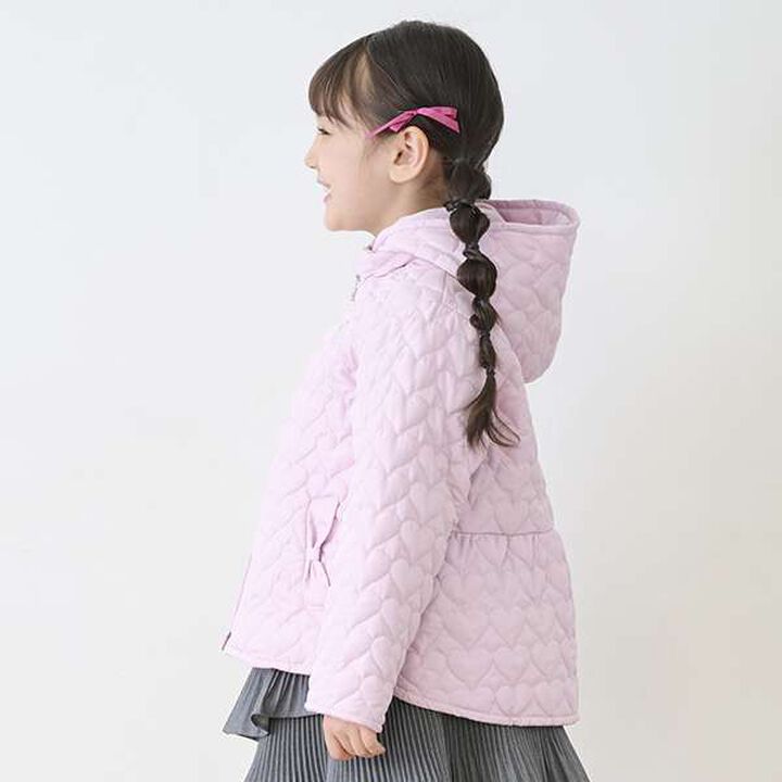 Heart Quilt Jacket,Lavender, medium image number 6