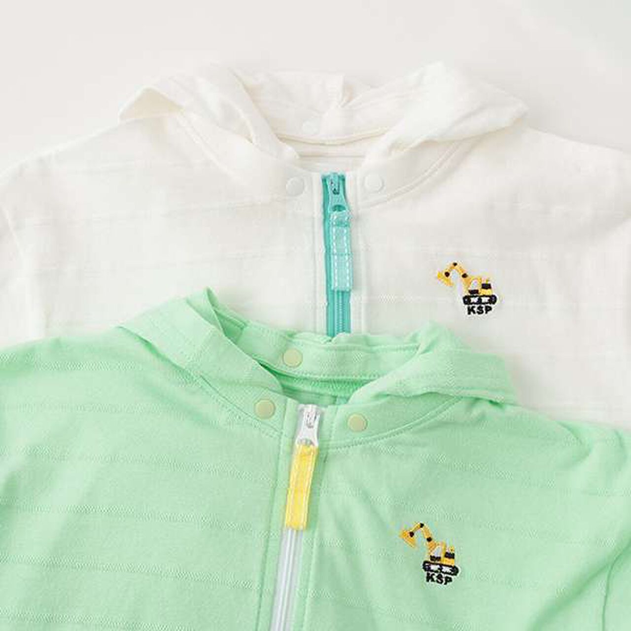 Heavy Machinery One-Point Zip Parka,Off white, large image number 8