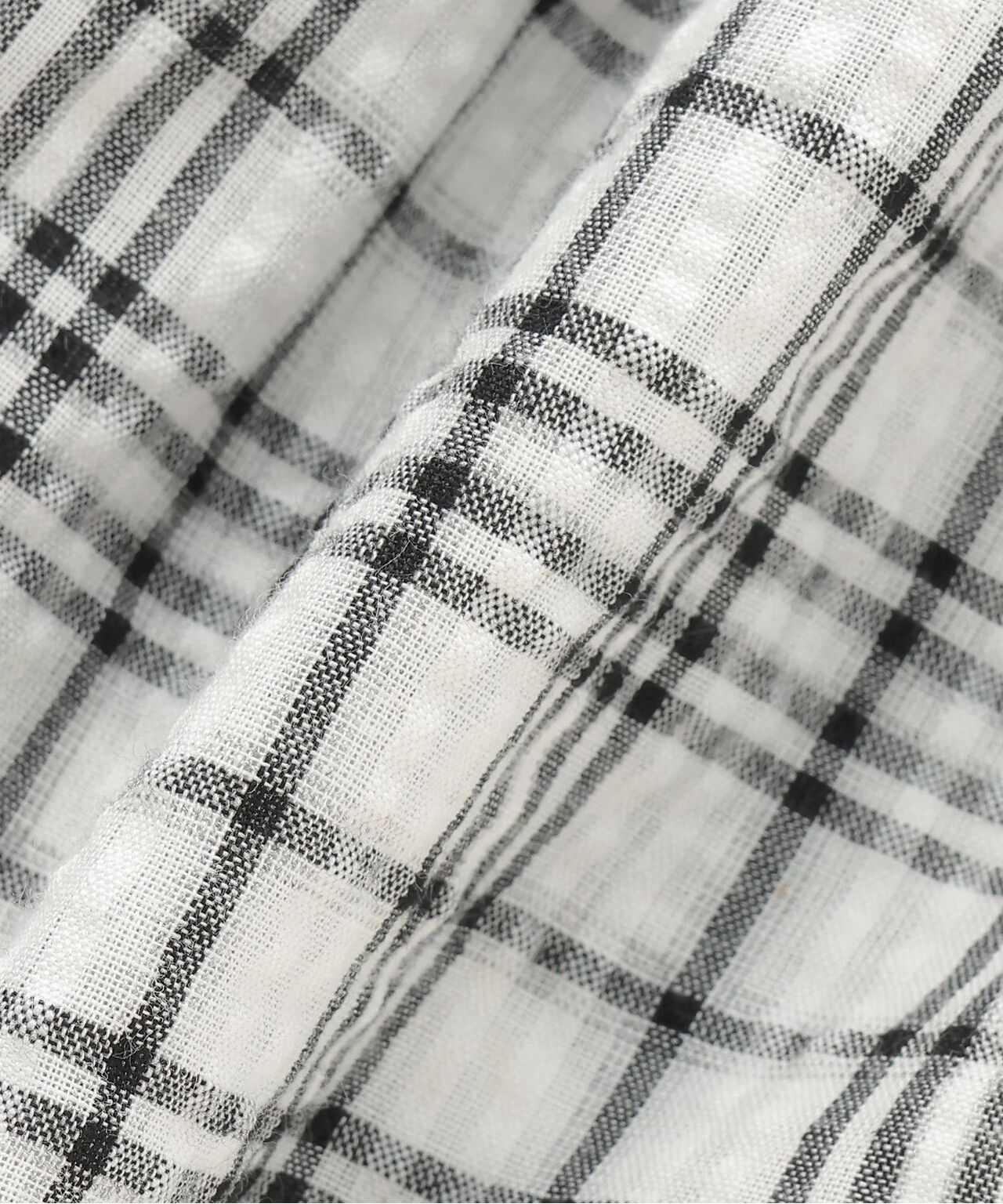 Shirred Sleeve One-Piece Dress [Korean Fashion],Off white, large image number 12