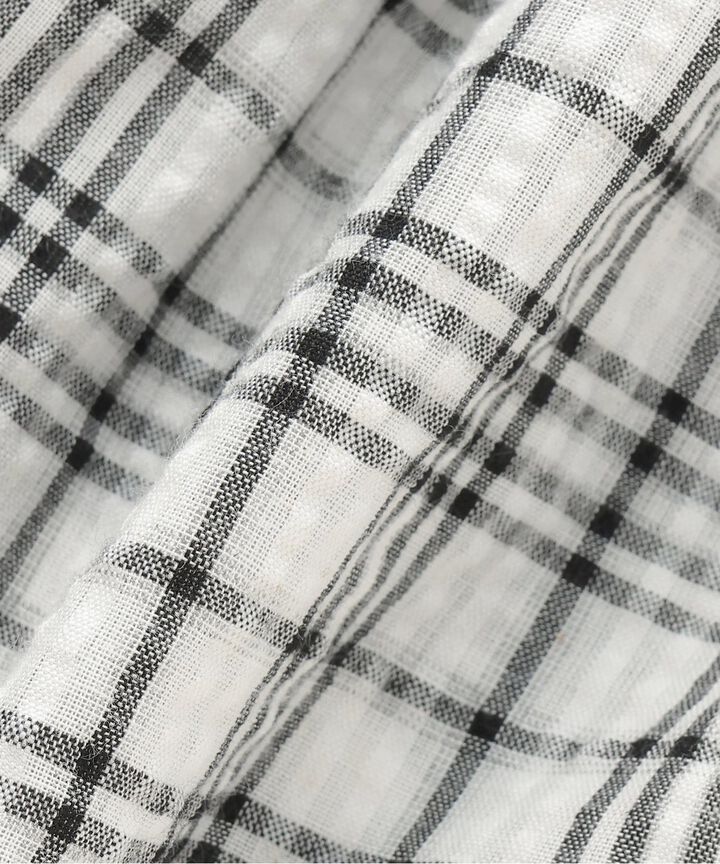 Shirred Sleeve One-Piece Dress [Korean Fashion],Off white, medium image number 12