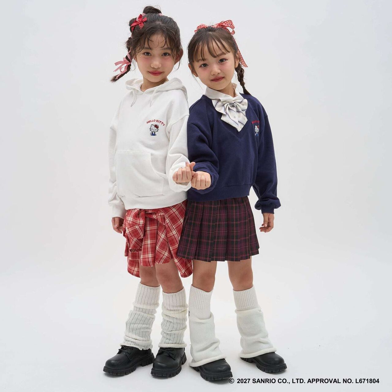 [Sanrio Characters] Sparkling Parka,Off white, large image number 6