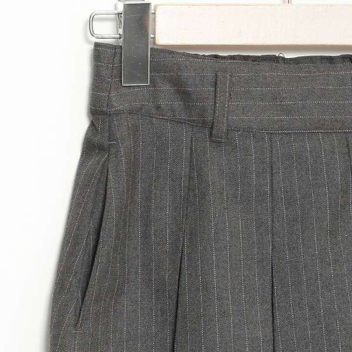 Manish Pleated Skirt with Logo Belt (Includes Spats),Gray, medium image number 17