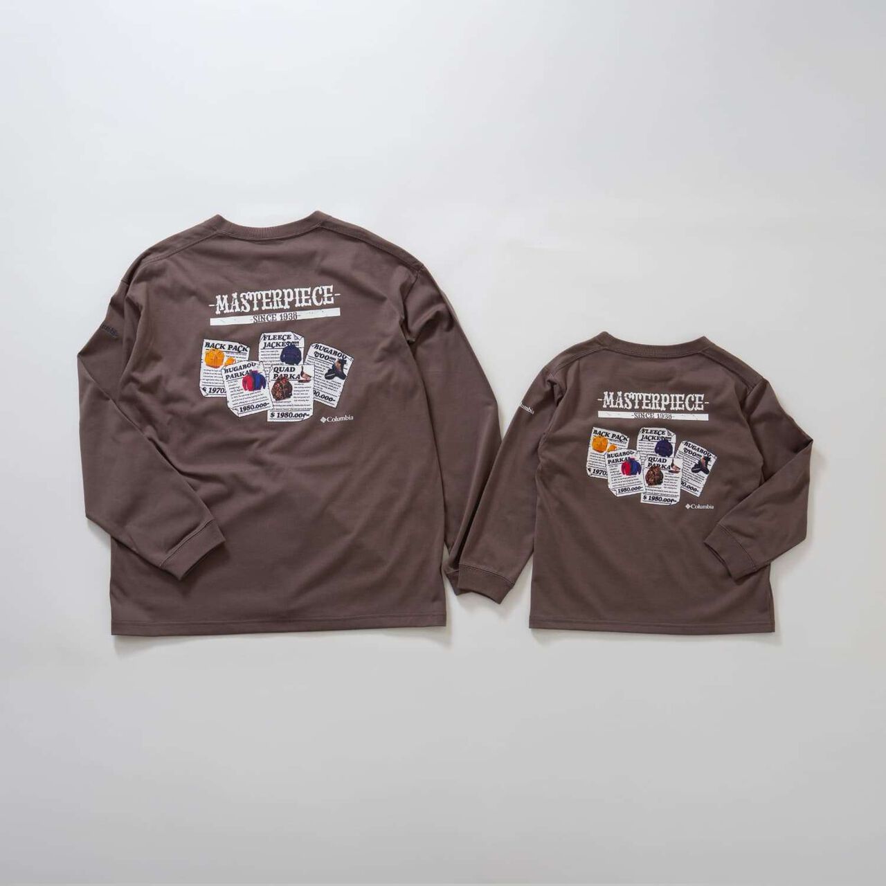 [Columbia] Dad Back Graphic Long Sleeve T-Shirt,Off white, large image number 1