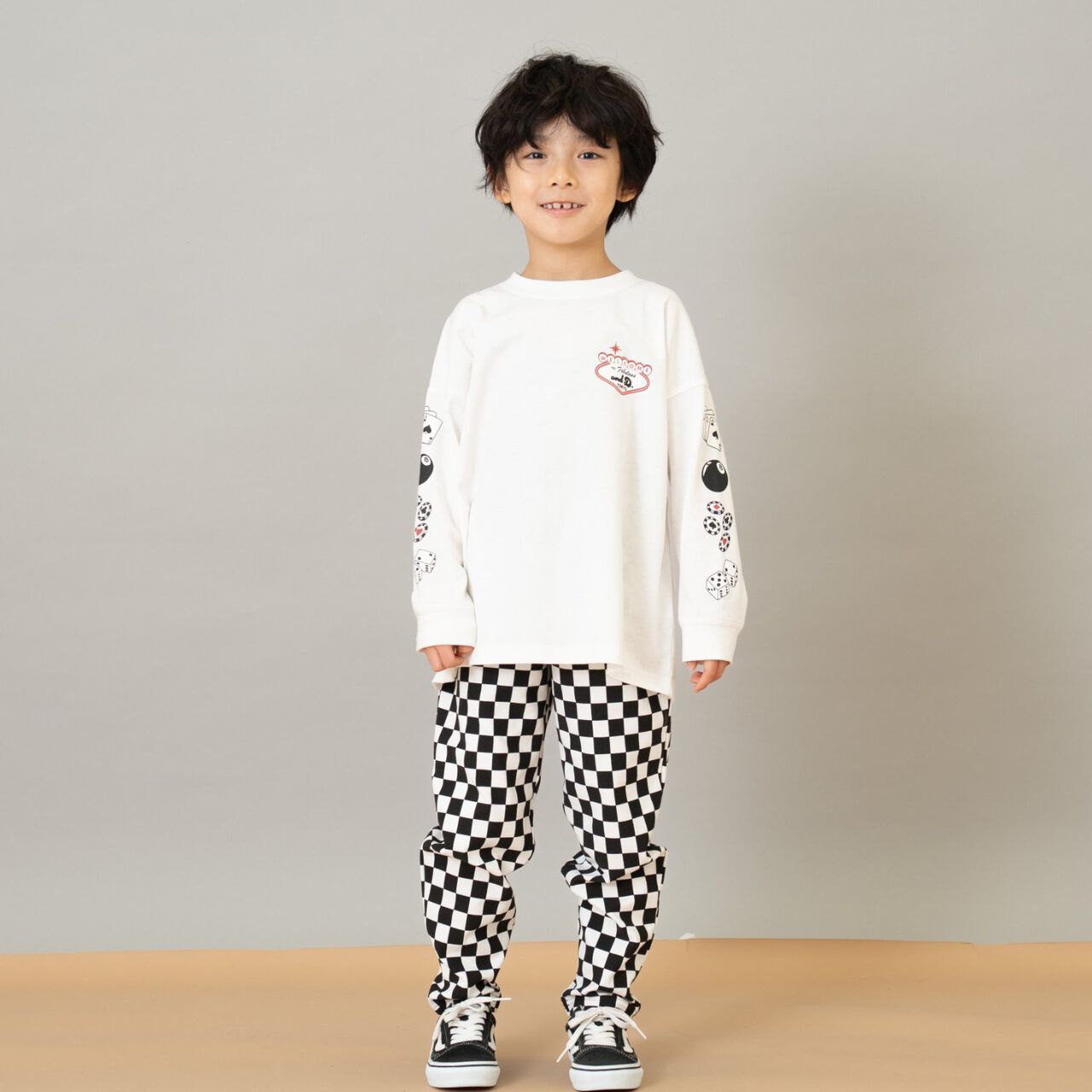 100% Cotton Assorted Sleeve Printed Long Sleeve T-Shirt,Cinnamon, large image number 1