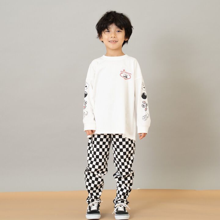 100% Cotton Assorted Sleeve Printed Long Sleeve T-Shirt,Cinnamon, medium image number 1